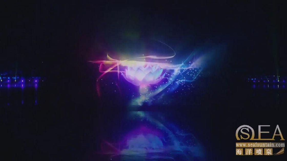 Entertainment Equipment Musical Laser Floating Pond Fountain