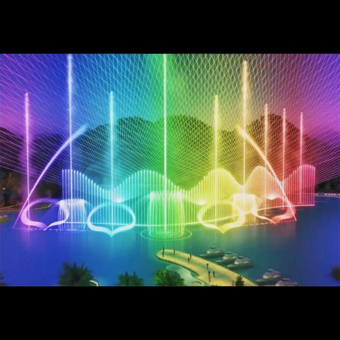 Outdoor Lighting Large Music Dancing Fountain Music Control 0