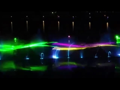 Outdoor lighting large music dancing floating fountain music fountain controller